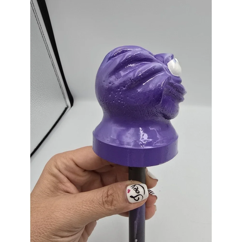 Whack Whac A‎ Mole Arcade Head Purple Frog Alien Industrial Carnival Game Part